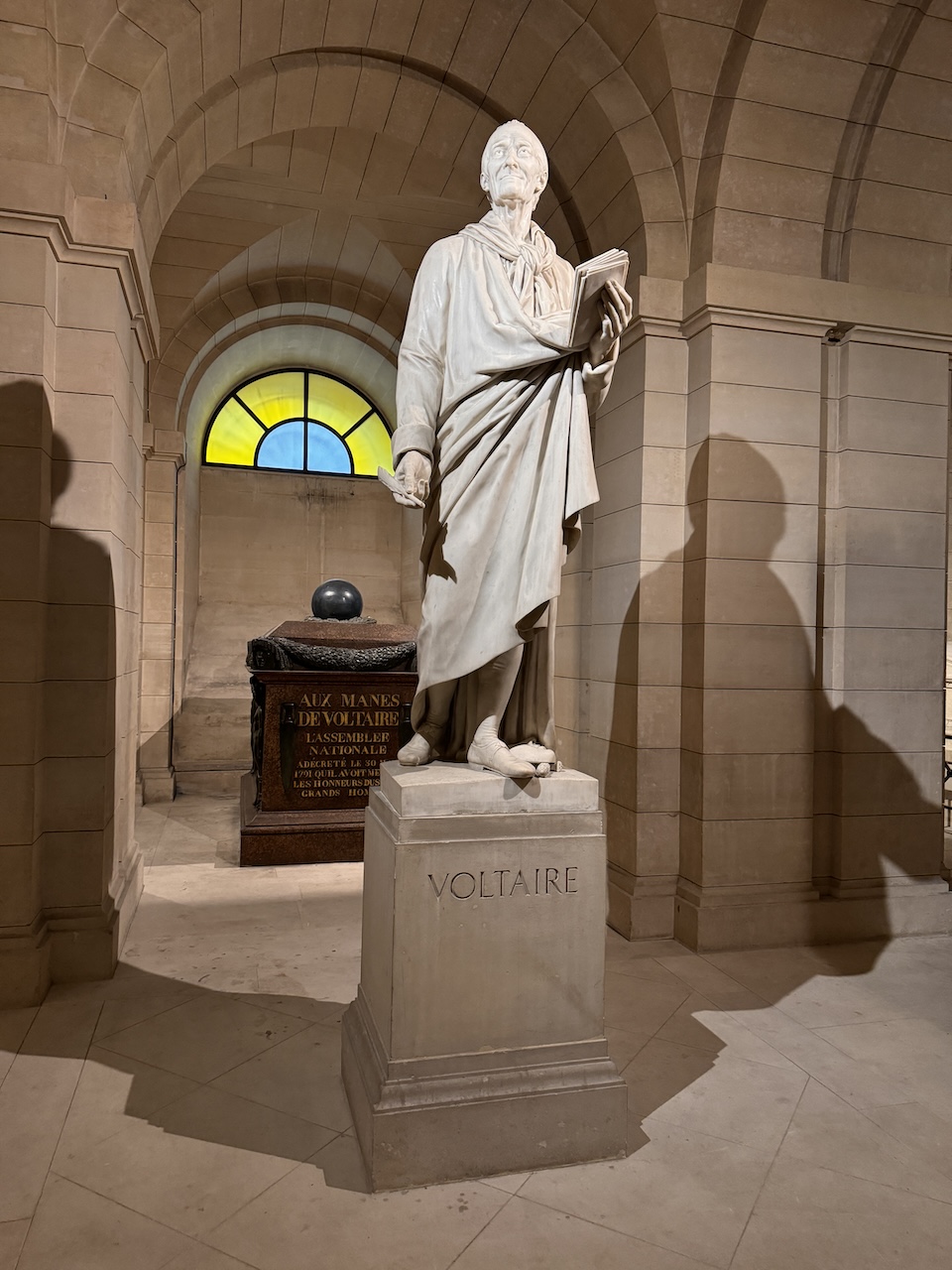 Voltaire nel Pantheon