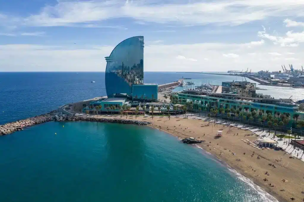 W Hotel, il miglior hotel sulla spiaggia a Barcellona