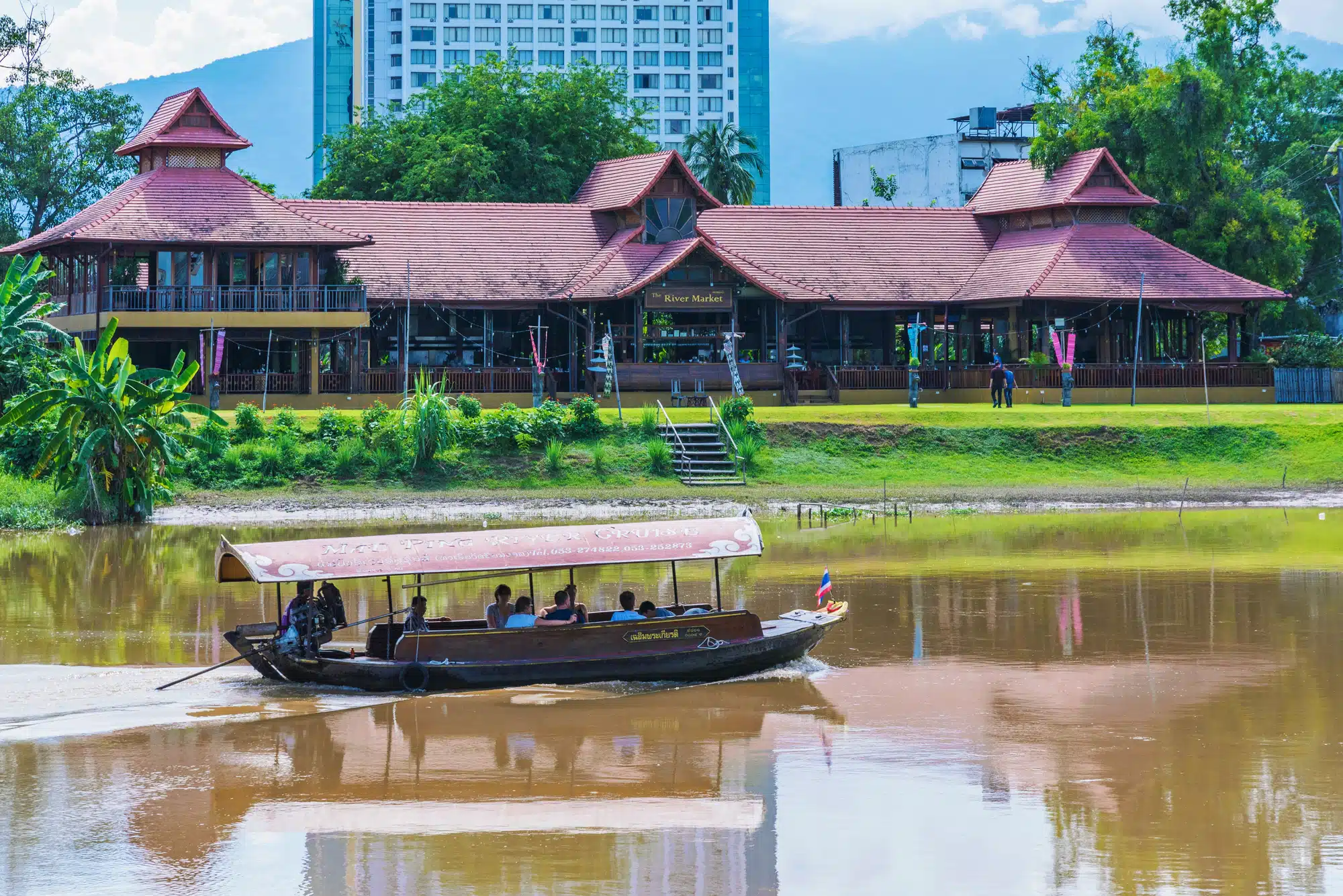 Zona di Riverside a Chiang Mai
