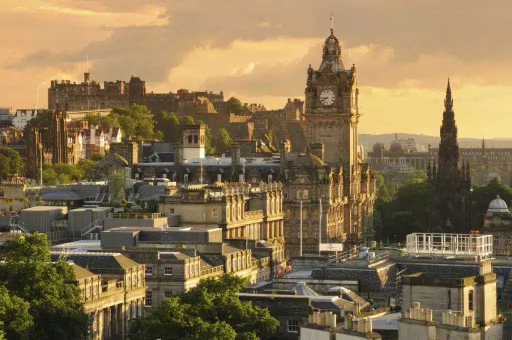 le zone migliori dove alloggiare a Edimburgo, Scozia